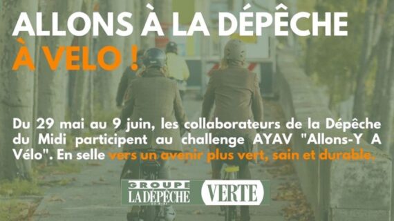 La Dépêche incite ses salariés à venir à vélo