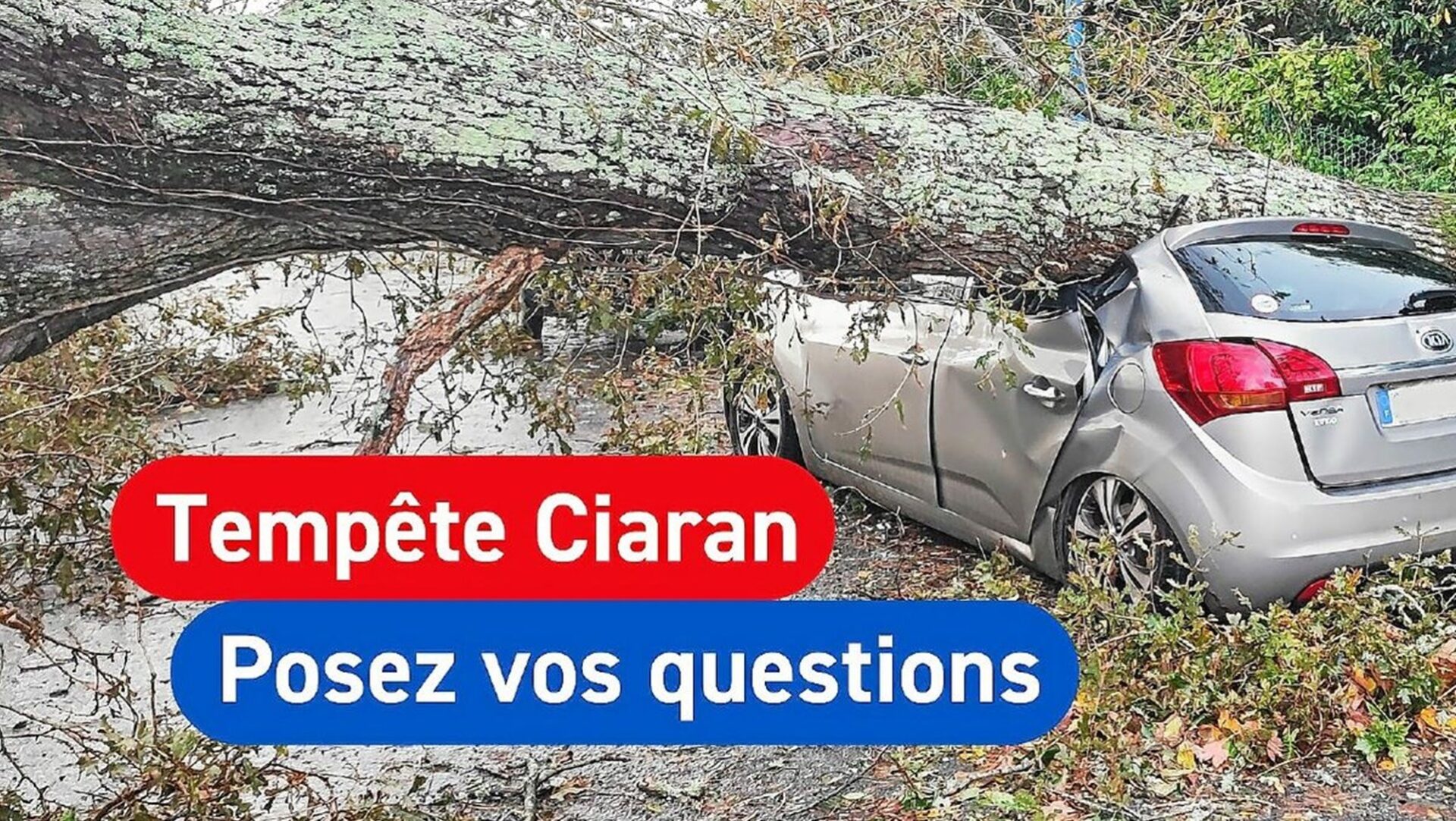 Télégramme tempête Ciaran