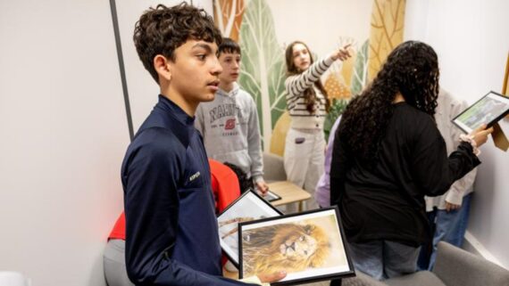Escape game pédagogique à La Voix du Nord pour des collégiens