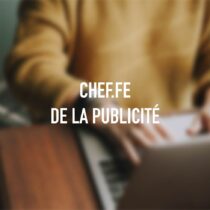 Offre d'emploi Chef.fe de la publicité