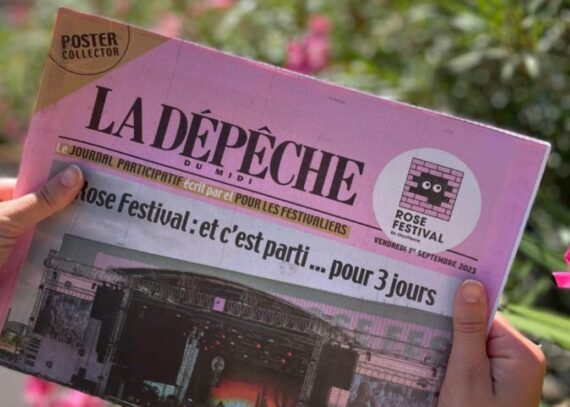 La Dépêche du Midi, l’éducation aux médias via le Rose festival