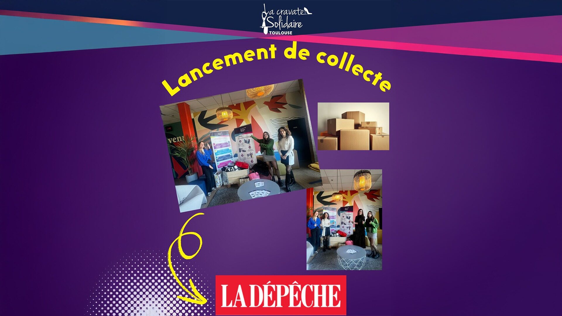 La Dépêche Cravate solidaire ok