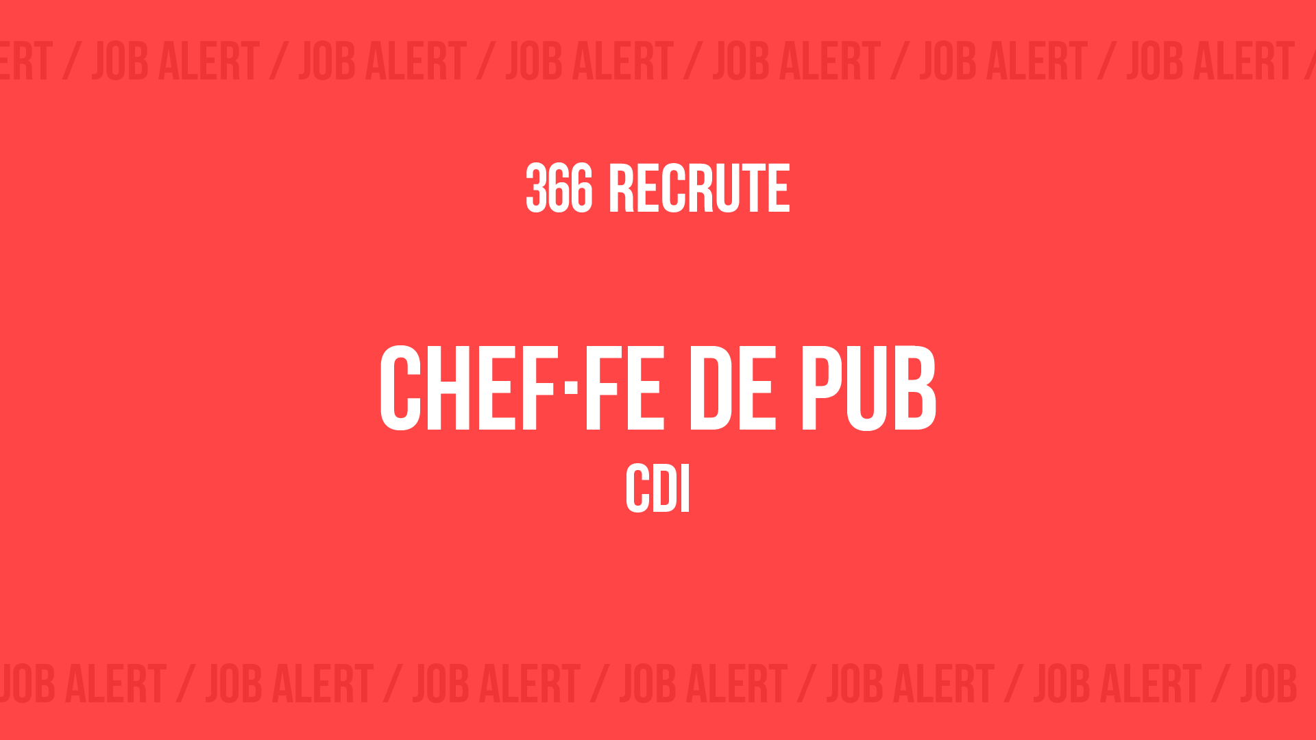 Chef de pub