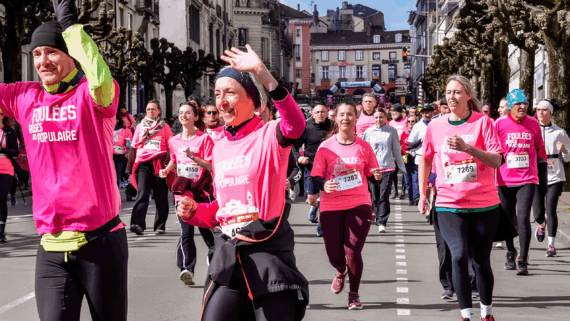 Record battu pour les Foulées Roses du Populaire du Centre